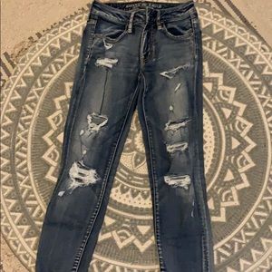 Super stretch crop jegging